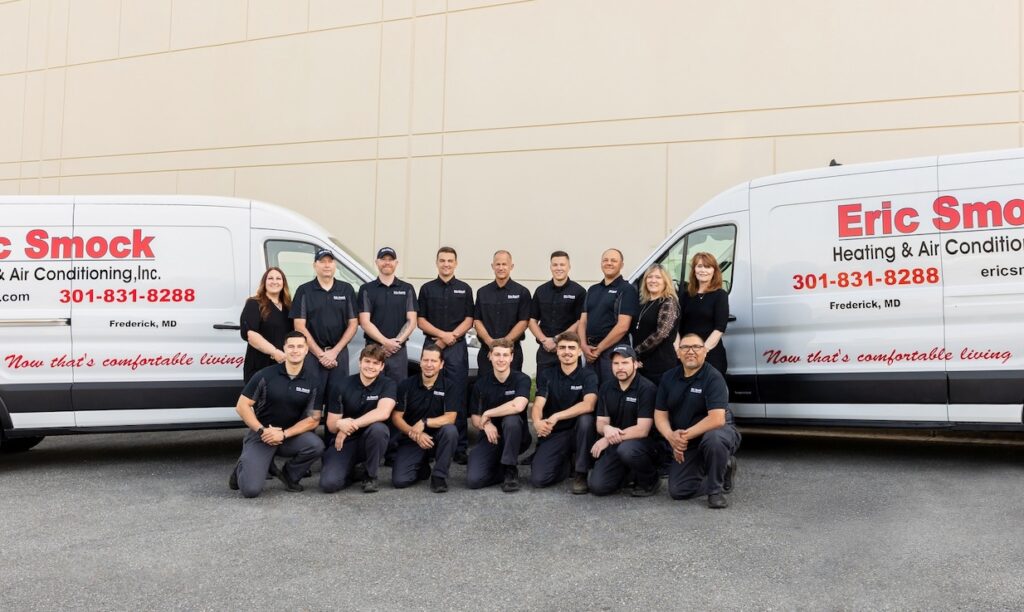 smock group photo in front of vans mt airy md